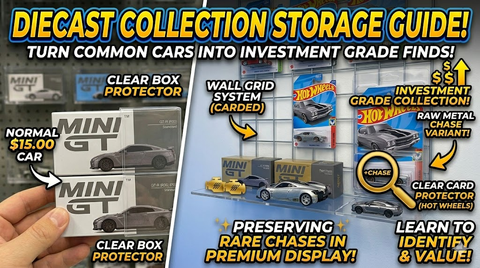 Tips to Display & Protect Your Diecast Cars: A Collectors Storage Guide