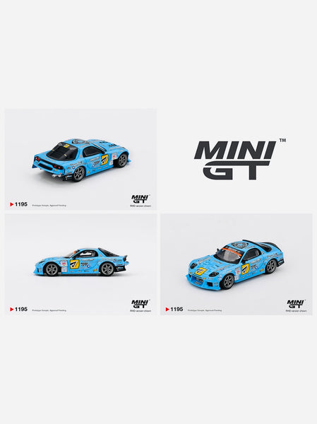 ミニカー MINI GT Mazda RX-7 RE-Amemiya ChromeBlue 0108043A-0567-4291-85AD-