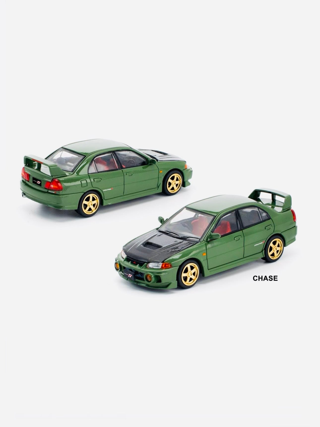 Pop Race Enigma Exclusive Mitsubishi Lancer Evolution IV Green