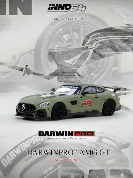 Inno64 Factory Sealed Darwin Pro Mercedes AMG GT – Jcardiecast