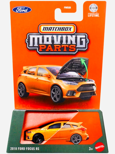 Matchbox 2026 Moving Parts Case M 2018 Ford Focus