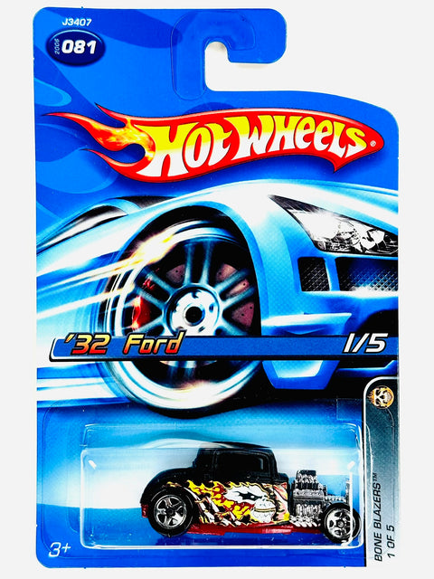Hot Wheels 2007 Bone Blazer Series '32 Ford - Damaged Card