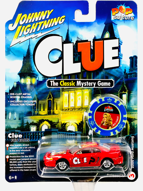 Johnny Lightning Pop Culture Clue 2000 Ford Mustang