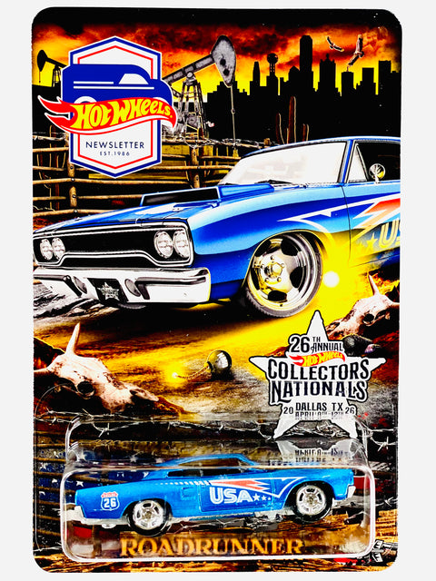 Hot Wheels 2026 Collectors Nationals Newsletter Road Runner