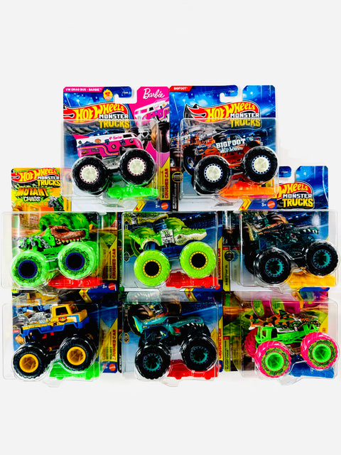 Hot Wheels 2026 Monster Truck & Car Factory Sealed Case H (8 Cars)