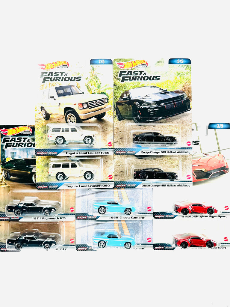 HOT WHEELS 2023 FAST & FURIOUS FACTORY SEALED CASE C (10 Cars) – Jcardiecast