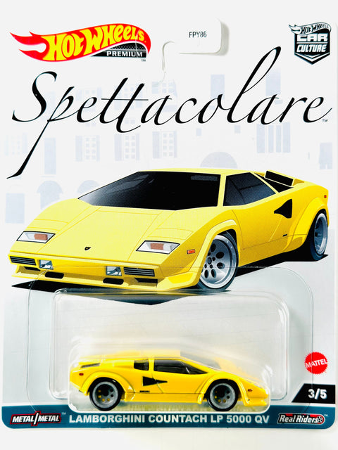 Hot Wheels 2023 Car Culture Spettacolare Lamborghini Countach LP 5000 QV