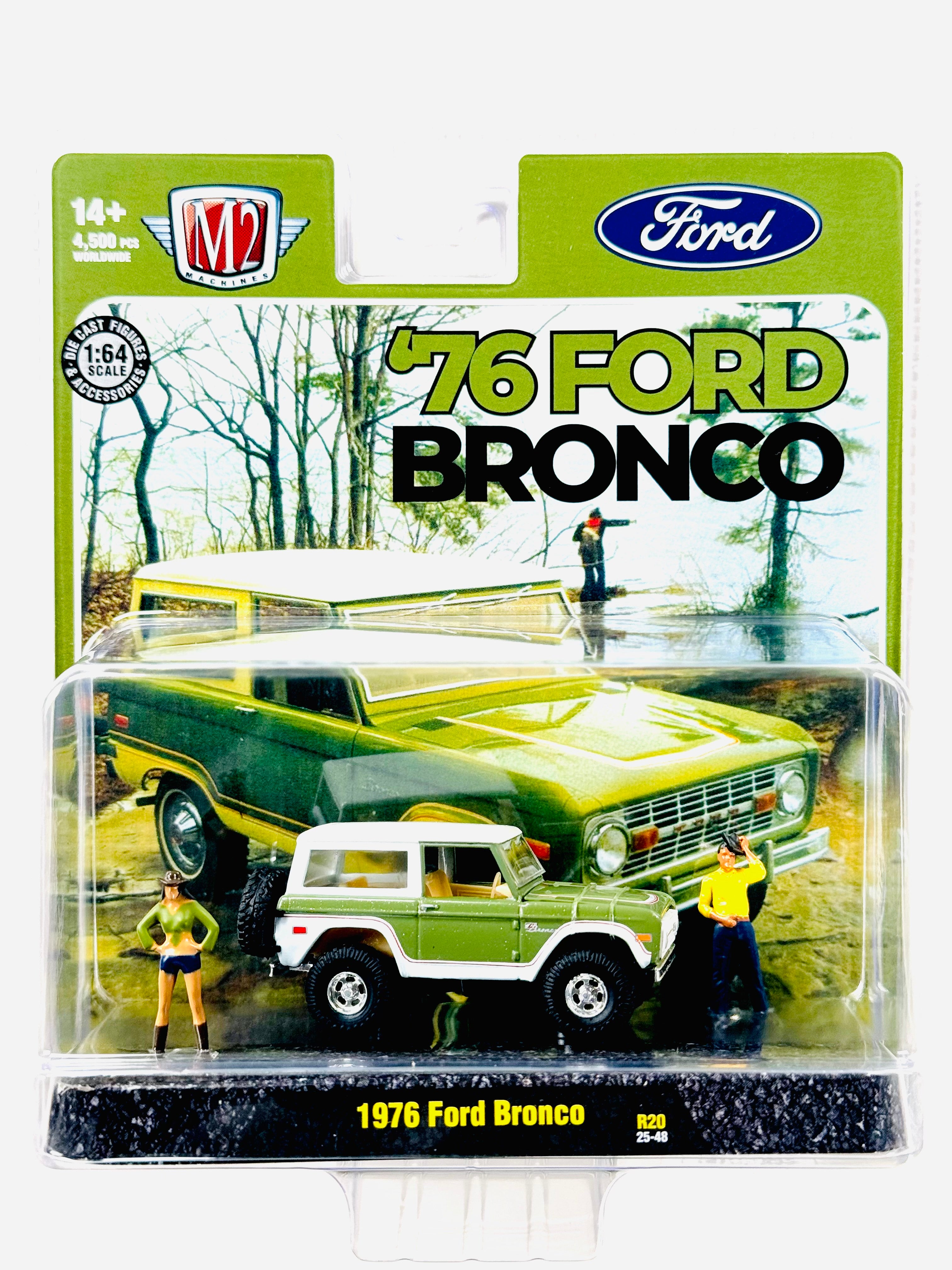 M2 Auto Figs Diorama 1976 Ford Bronco – Jcardiecast