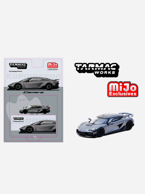 Tarmac Works Mijo Exclusive Global 64 Koenigsegg Gemera Grey