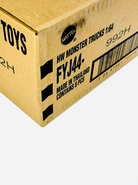 Hot Wheels 2026 Monster Truck & Car Factory Sealed Case H (8 Cars)