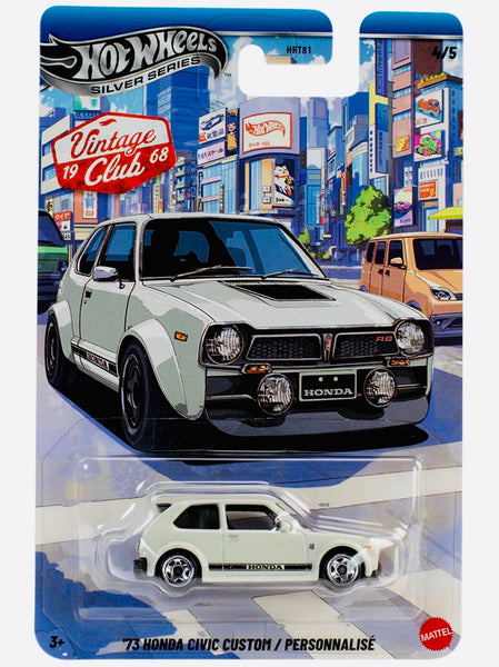 Hot Wheels 2026 Vintage Racing Club National Icons '73 Honda Civic