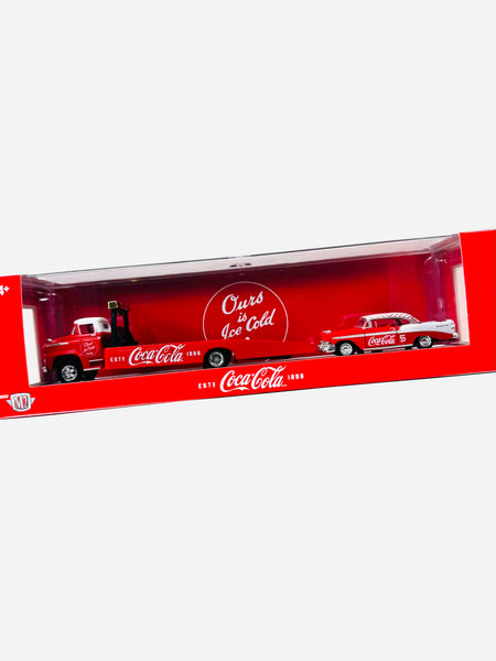 M2 Machines Auto Haulers Coca-Cola 1958 Chevrolet Spartan LCF