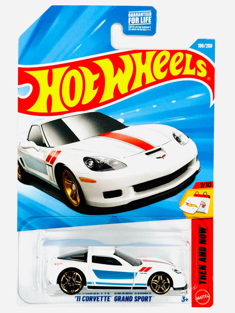 Hot Wheels Then and Now '11 Corvette Grand Sport (189/250) - Damaged Card/Blister