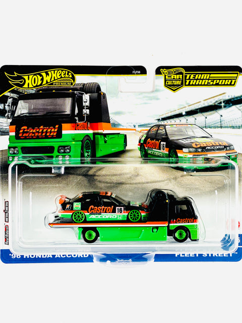 Hot Wheels 2024 Team Transport Case B '96 Honda Accord Fleet Street #65