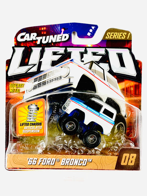 CarTuned Series 1 Lifted '66 Ford Bronco #08 - Damaged Card/Blister