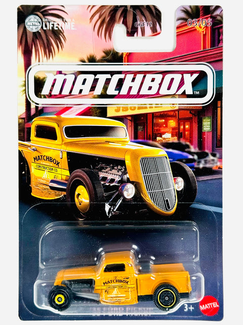 Matchbox 2025 Local Cruisers '35 Ford Pick Up - Damaged Card