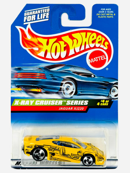 Hot Wheels X-Ray Cruiser Series Jaguar XJ220 - Damaged Card