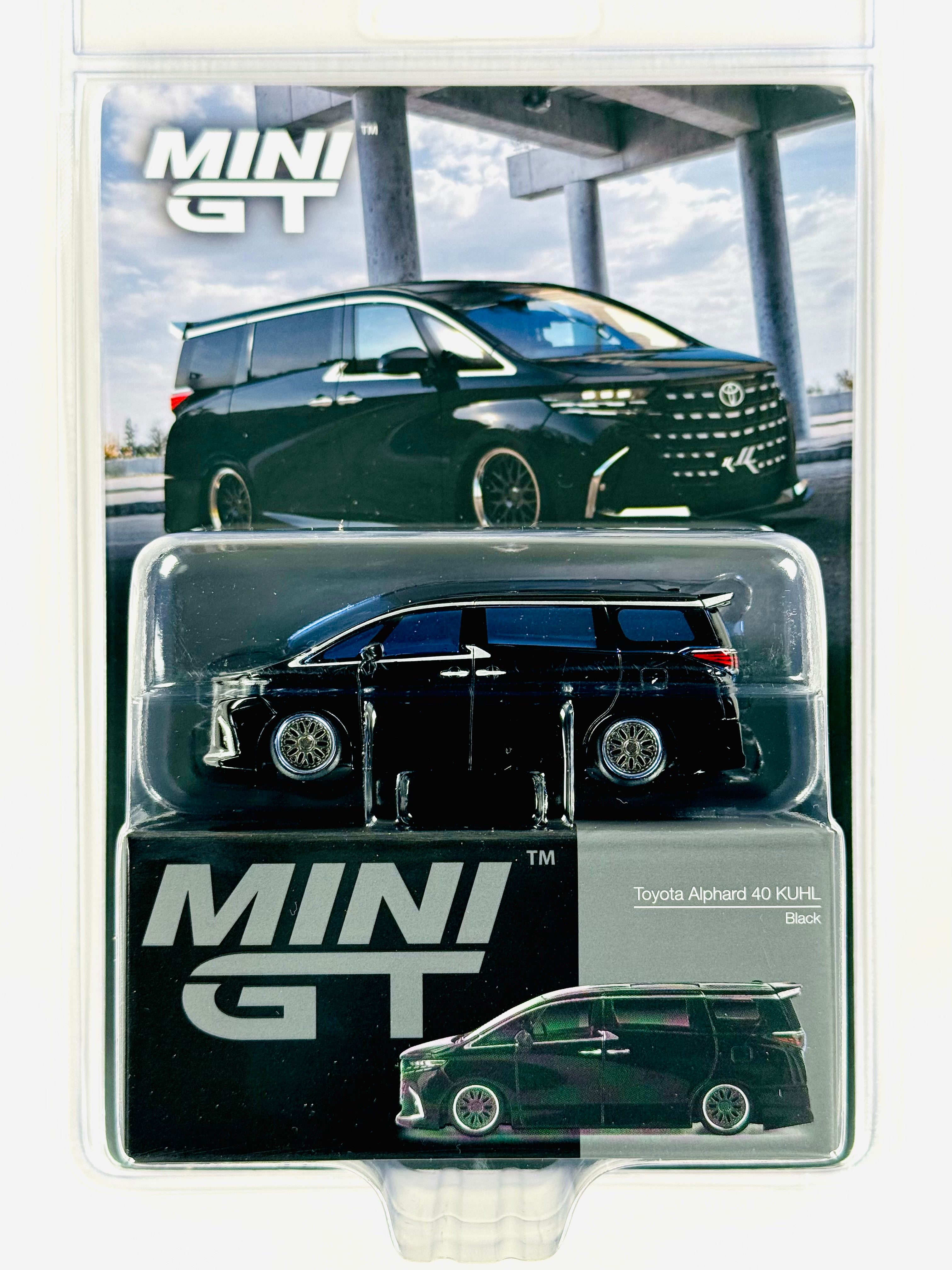 MINIGT アルファード KUHL Mini GT Toyota Alphard 40 KUHL Black #1179 Chase – Jcardiecast