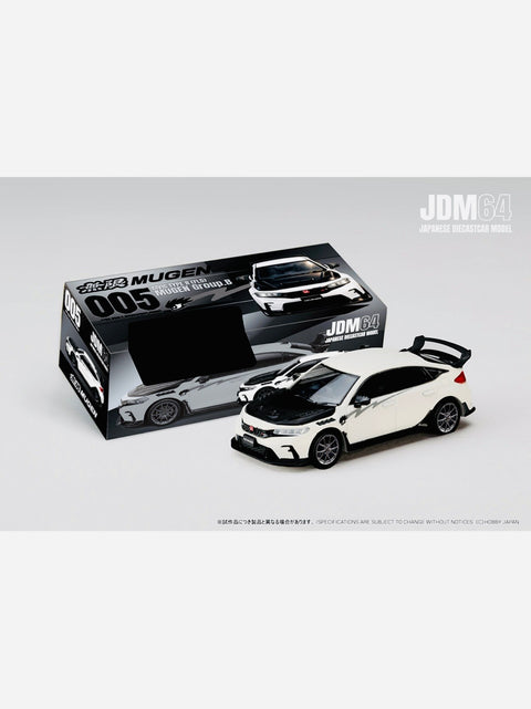 Hobby Japan Honda Civic Type R (FL5) MUGEN Group B 2024 Championship White