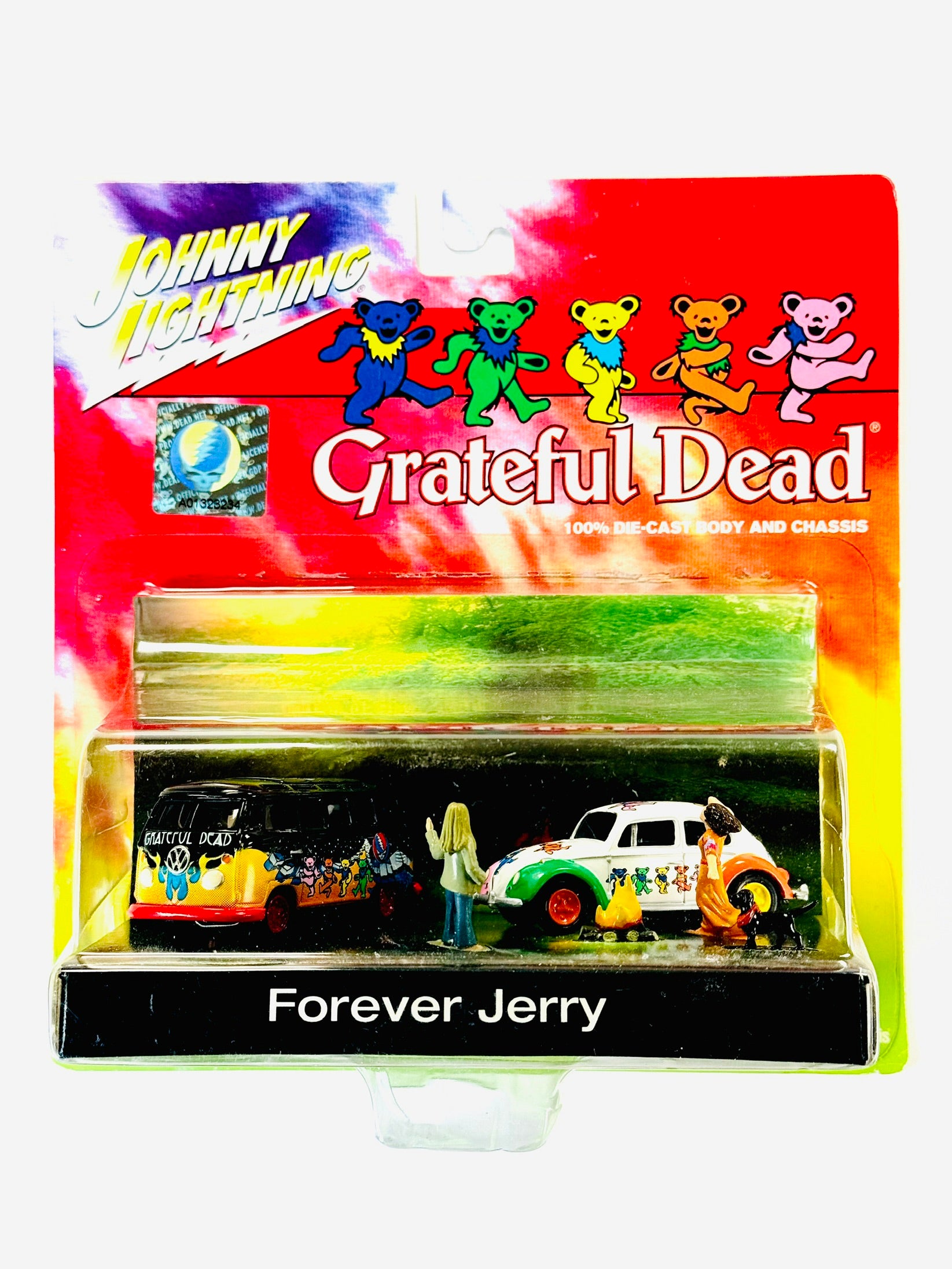 希少品　Johnny Lightning Grateful Dead ジオラマ Johnny Lightning Grateful Dead Forever Jerry Diorama '65 VW Beetle