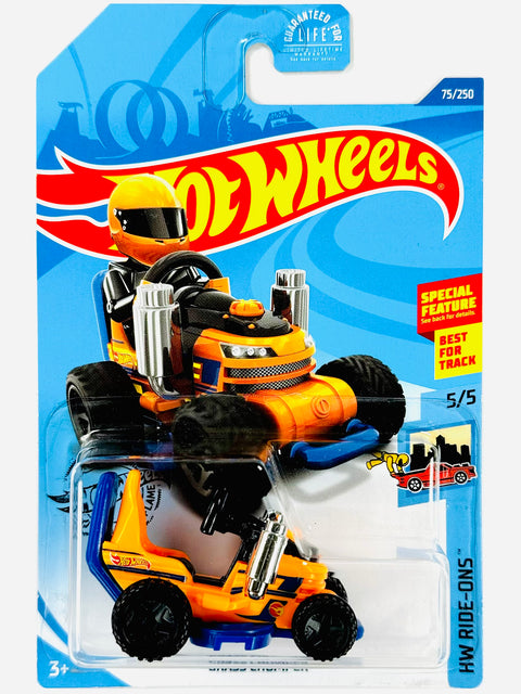 Hot Wheels HW Ride-On Grass Chomper (75/250) - Damaged Card