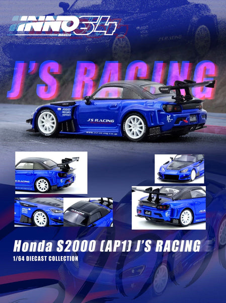 Inno64 Factory Sealed Honda S2000 J's Racing Blue – Jcardiecast