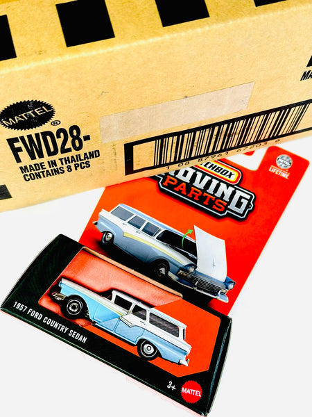 Matchbox 2025 Moving Parts 1957 Ford Country Sedan Solid Pack (8