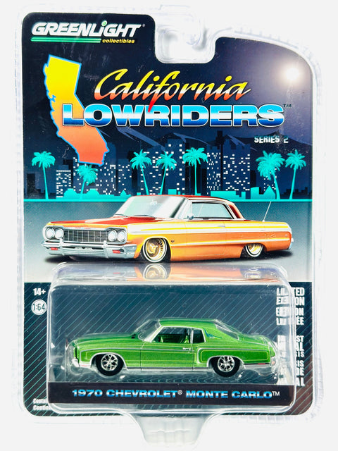 Greenlight California Lowriders Series 2 1970 Chevrolet Monte Carlo - Damaged Blister