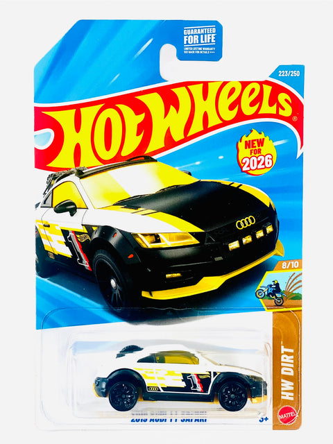Hot Wheels HW Dirt 2019 Audi TT Safari (223/250) - Damaged Card