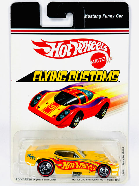 Hot Wheels Flying Customs Mustang Funny Car - Damaged Card/Blister