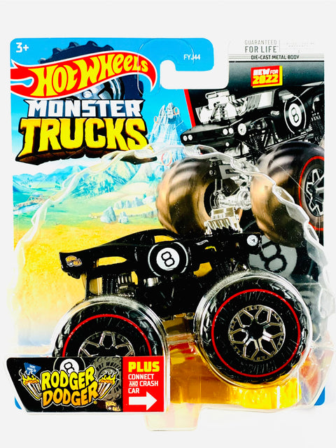 Hot Wheels 2022 Monster Truck & Car Magic Ball Rodger Dodger - Damaged Card/Blister