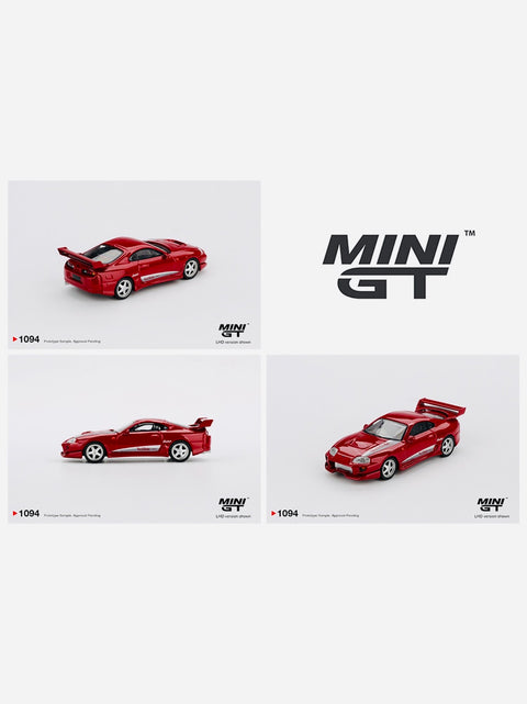 Mini GT Toyota Supra VeilSide Combat V-I Red #1094