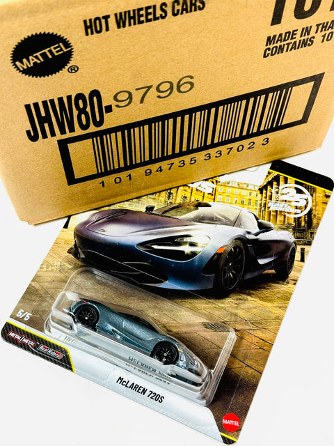Hot Wheels 2026 Fast & Furious 25th Anniversary McLaren 720S Factory Sealed Solid Pack (10 Cars)