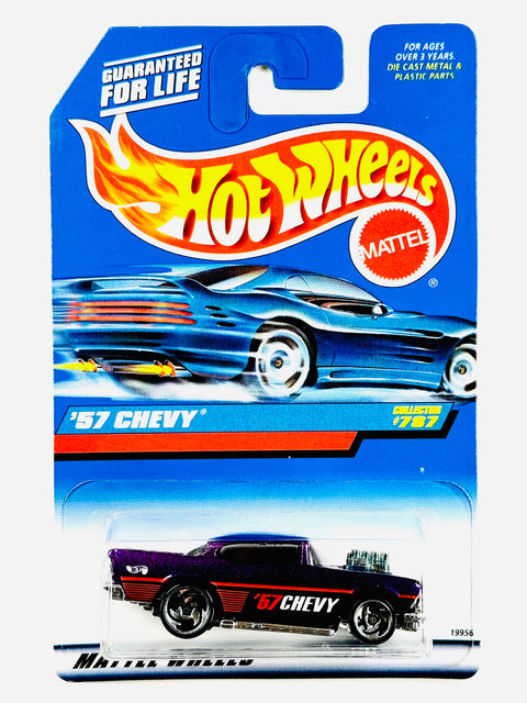 Hot Wheels 1998 Collectors '57 Chevy - Damaged Card