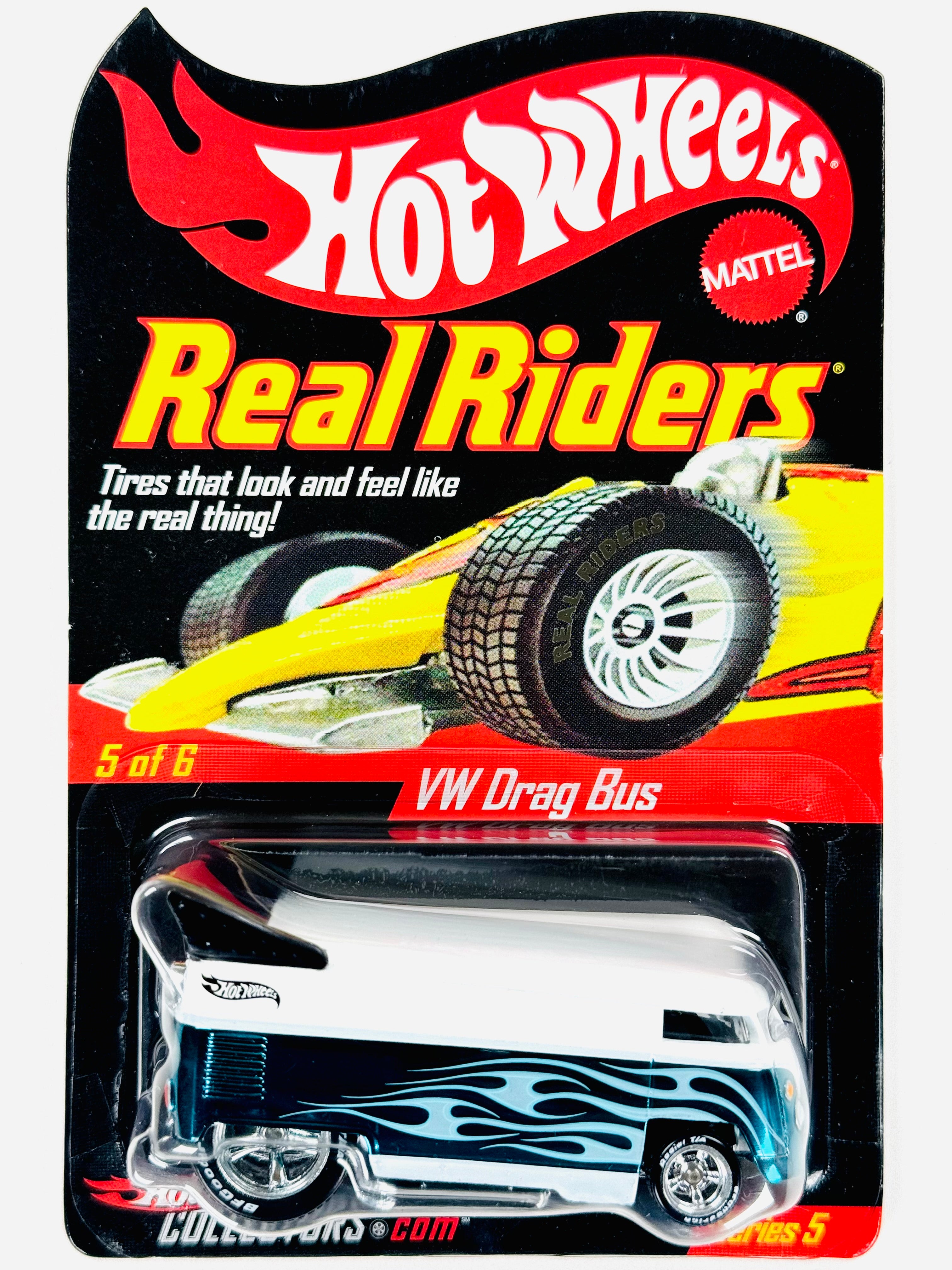 Hot Wheels 2007 RLC Exclusive Real Riders Series 5 VW Drag Bus