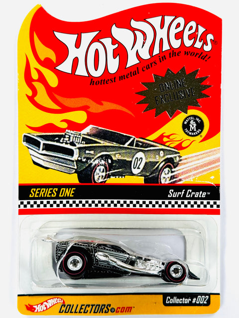 Hot Wheels 2002 Series One Collectors Surf Crate - Damaged Card/Blister