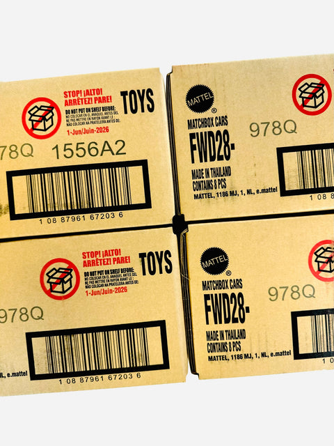 Matchbox 2026 Moving Parts Mix 7 Factory Sealed Case Q (4 Cases)