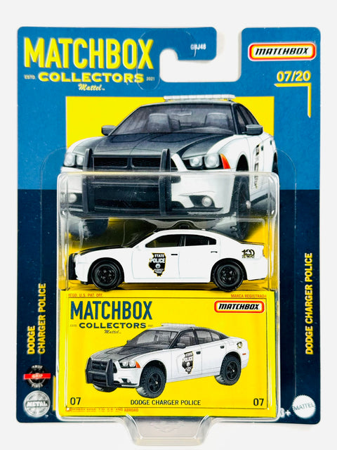 Matchbox 2022 Collectors Series Dodge Charger Police - Damaged Card