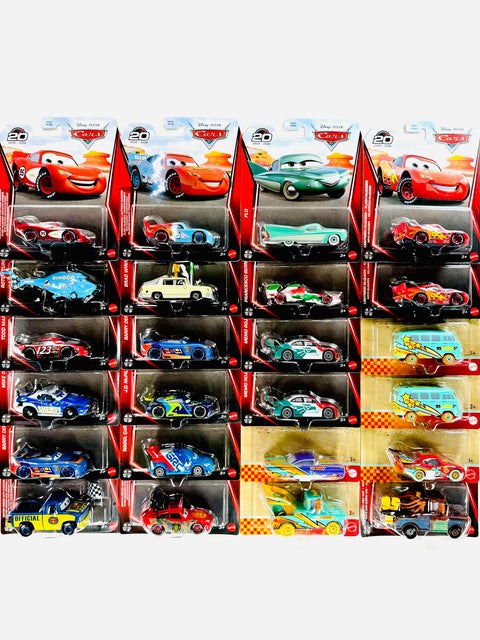 Hot Wheels 2026 Character Cars Disney Pixar Cars Case K (24 Cars)