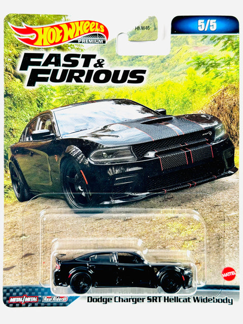 Hot Wheels 2023 Fast & Furious Case B Dodge Charger SRT Hellcat Widebody