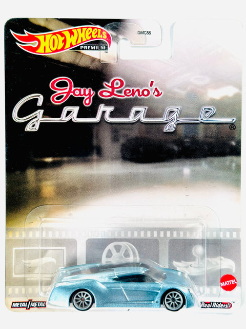 Hot Wheels 2022 Retro Entertainment Case M Jay Leno's Garage EcoJet - Damaged Card/Blister
