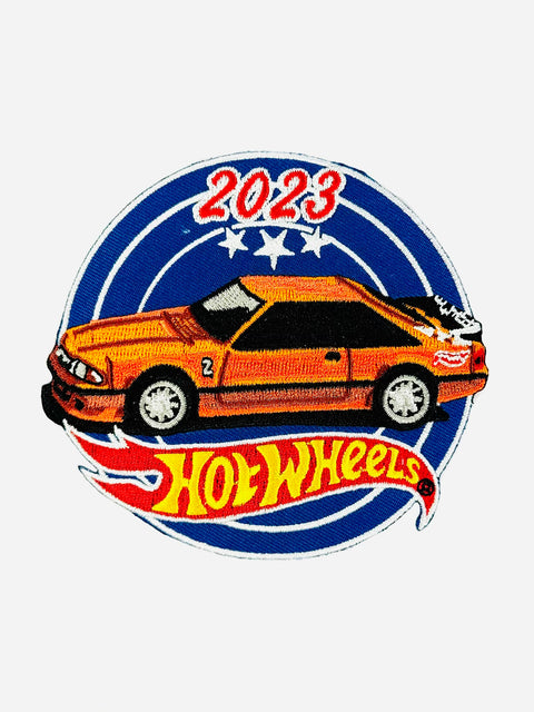 Hot Wheels 2023 37th Annual Collectors Convention Los Angeles, CA 1993 Ford Mustang Cobra R Patch