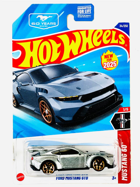 Hot Wheels Mustang 60 Ford Mustang GTD (34/250) - Damaged Card