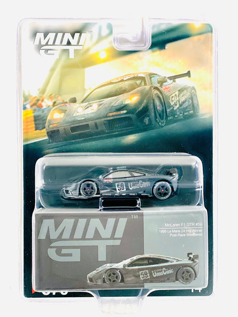 Mini GT Mijo Exclusive  McLaren F1 GTR #59 Le Mans 24Hr Winner 1995 #870