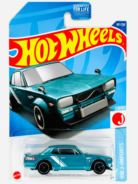 Hot Wheels HW J-Imports Nissan Skyline HT 2000GT-X (187/250) - Damaged Card