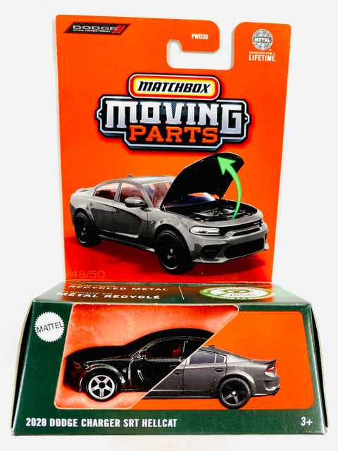 Matchbox 2025 Moving Parts Case C 2020 Dodge Charger SRT Hellcat