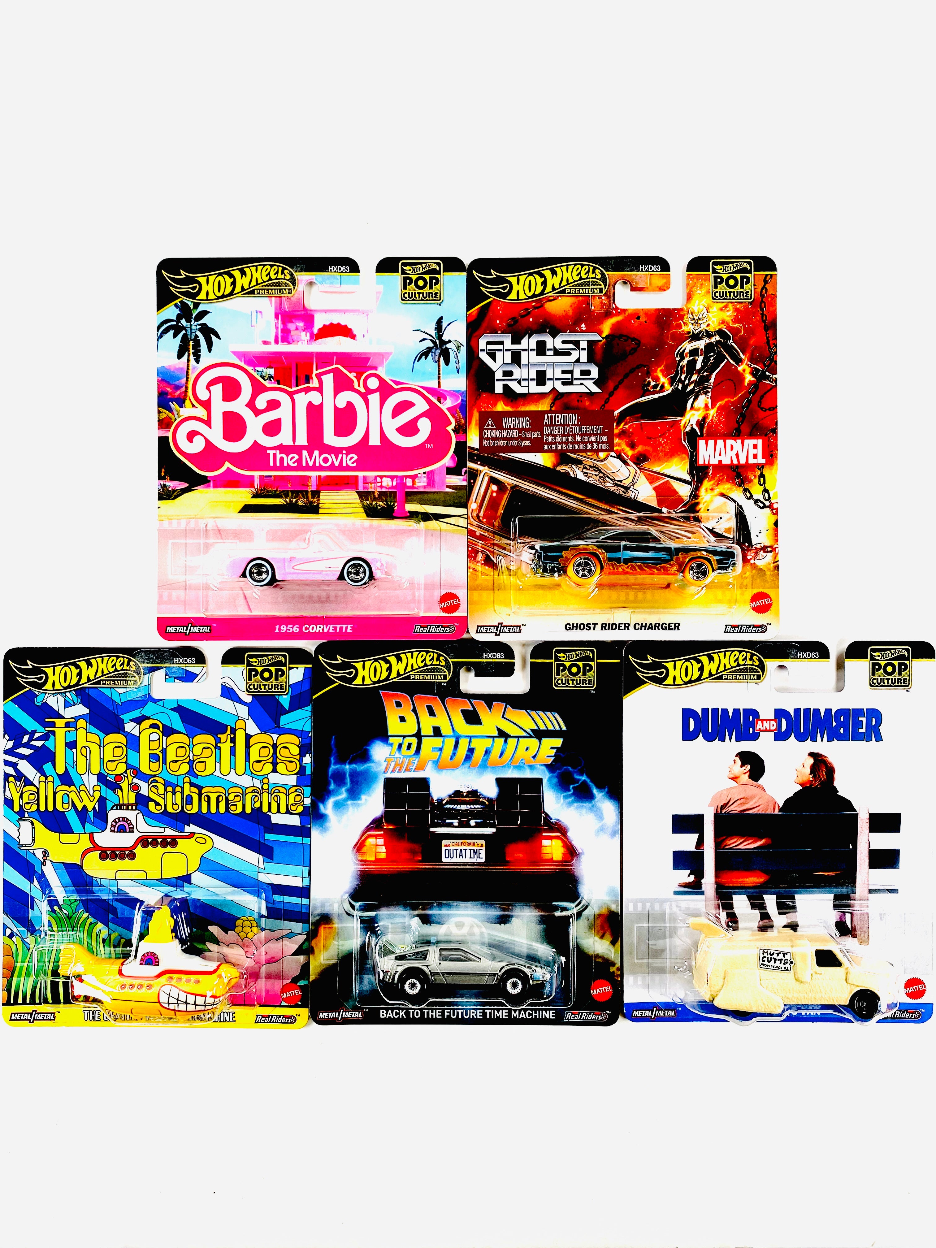 Hot Wheels 2025 Pop Culture Case H (Set of 5 Cars) – Jcardiecast