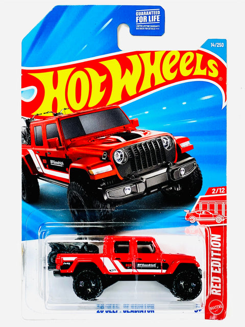 Hot Wheels Red Edition '20 Jeep Gladiator (14/250) - Damaged Card