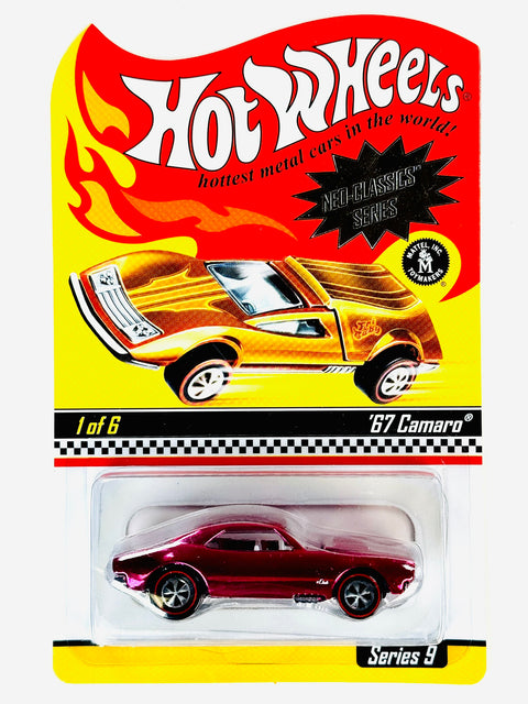 Hot Wheels 2009 RLC Exclusive Neo Classics Series 9 '67 Camaro - Damaged Card