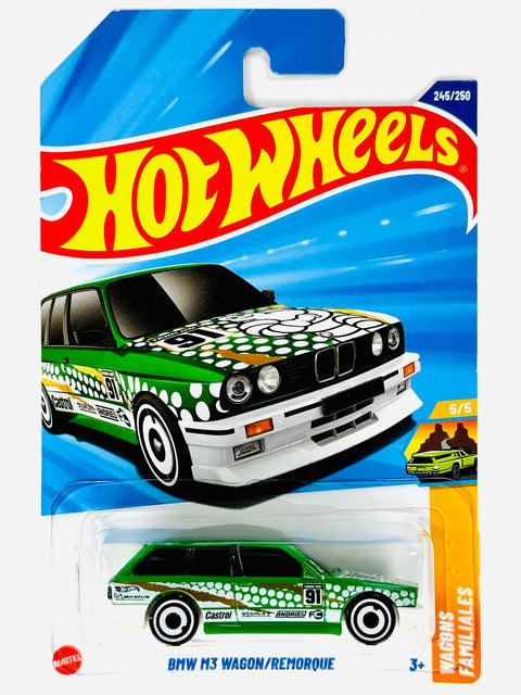 Hot Wheels Wagons Familiales BMW M3 Wagon (245/250) - Damaged Card/Blister